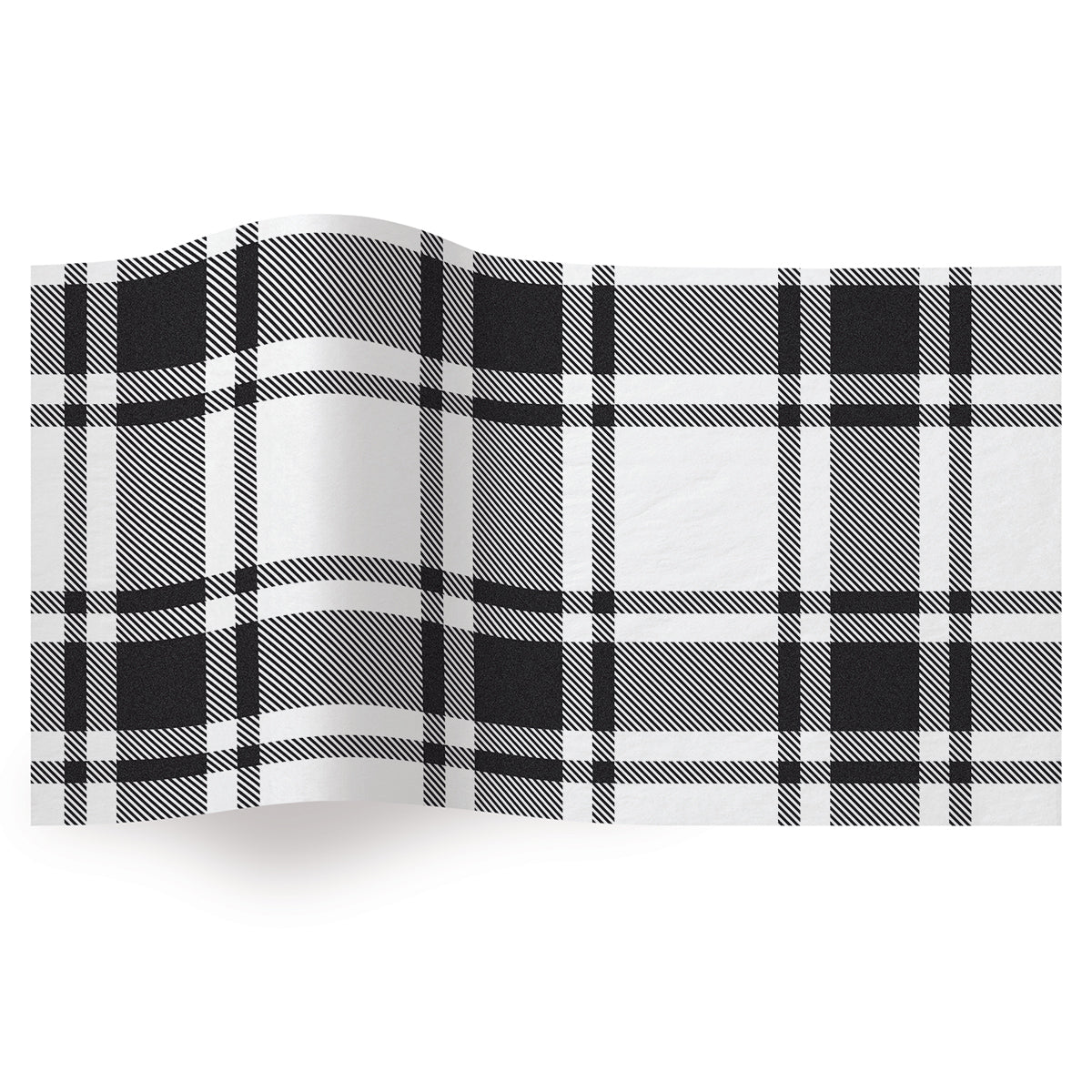 Cozy Comfort Plaid Printed Tissue Paper