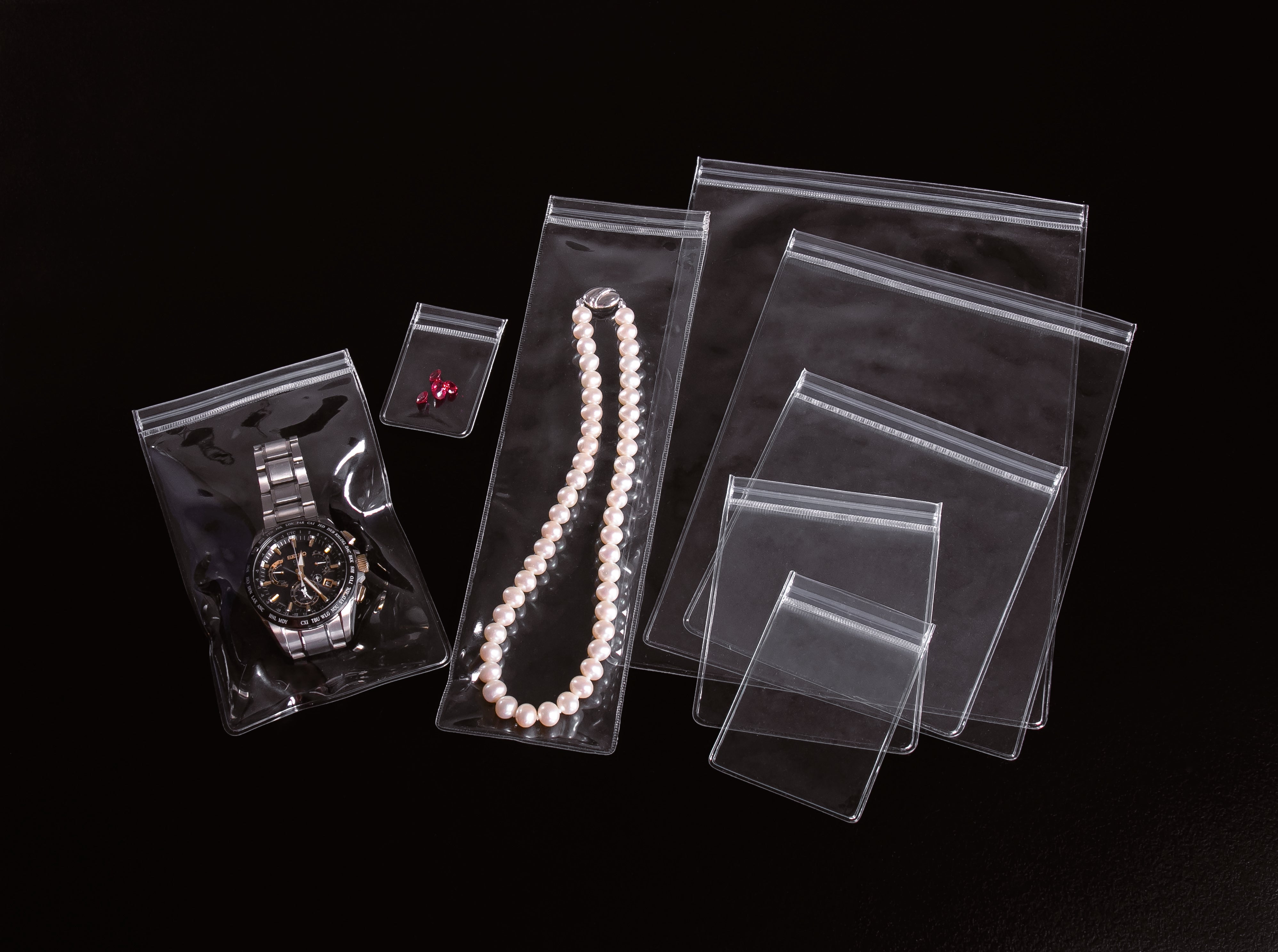 Reusable Clear Plastic Zip Bags