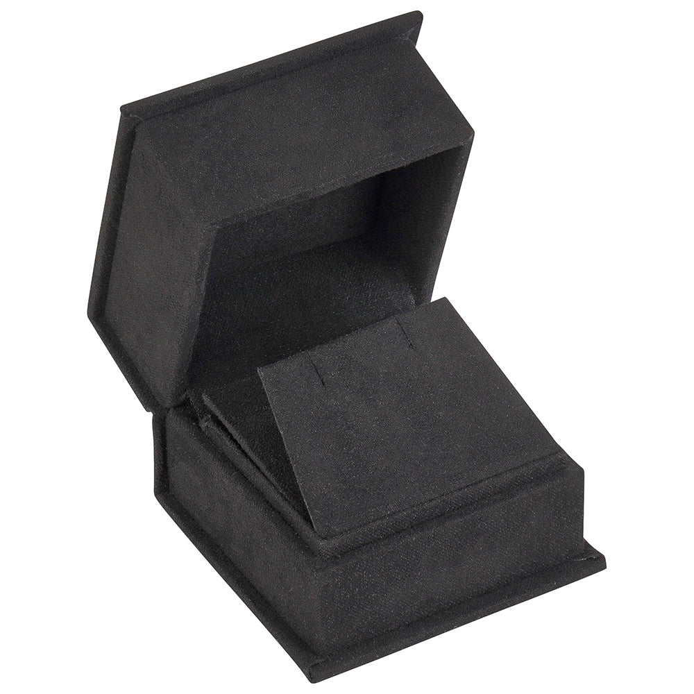 Alessandria Suede Single Ring / Earring Box