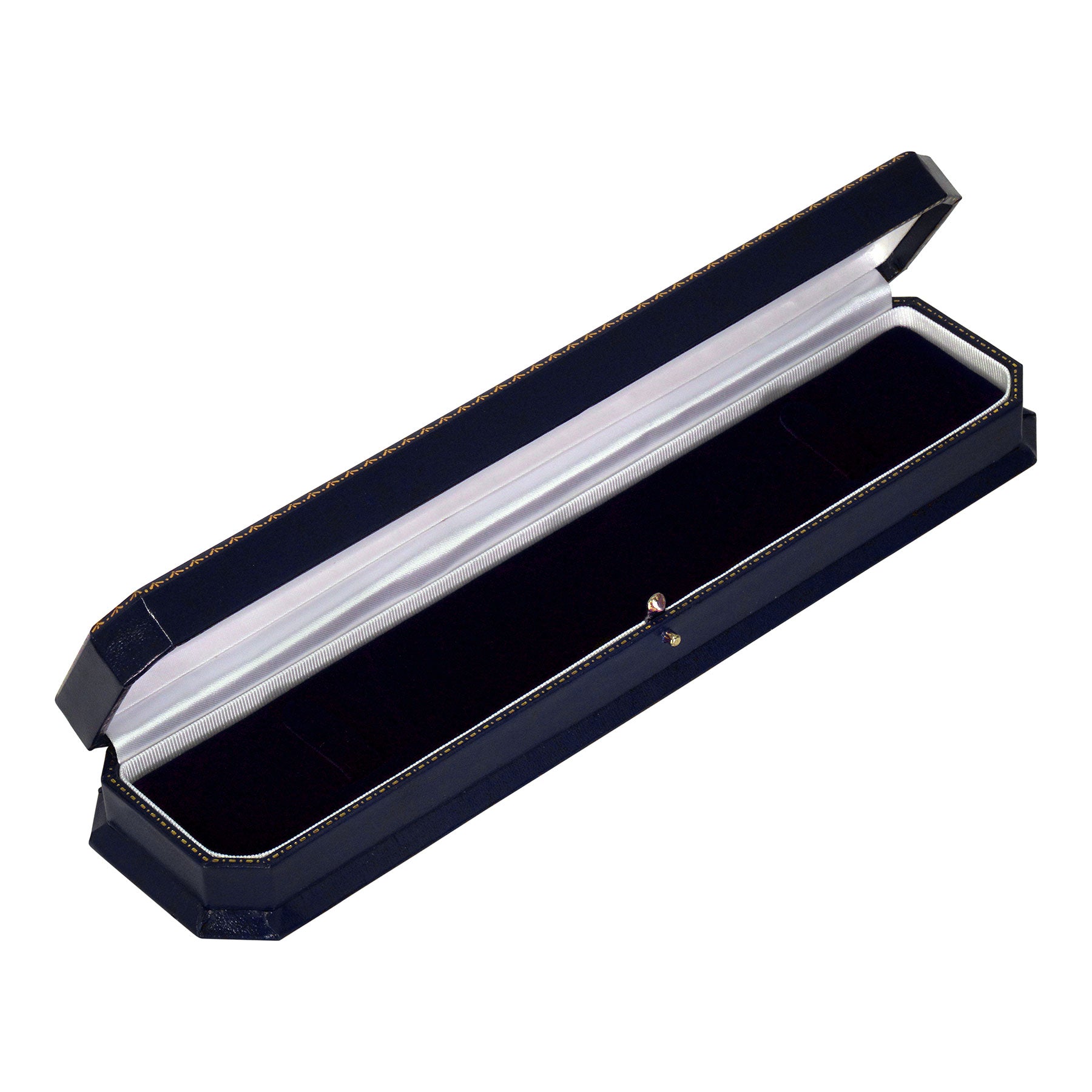 Leatherette Bracelet Box with Velvet Interior