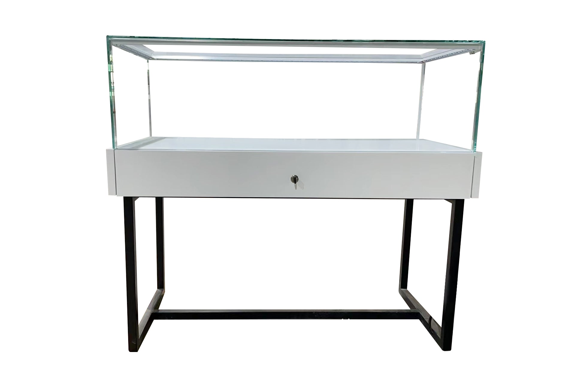 Aluminum Framed Jewelry Display Showcase