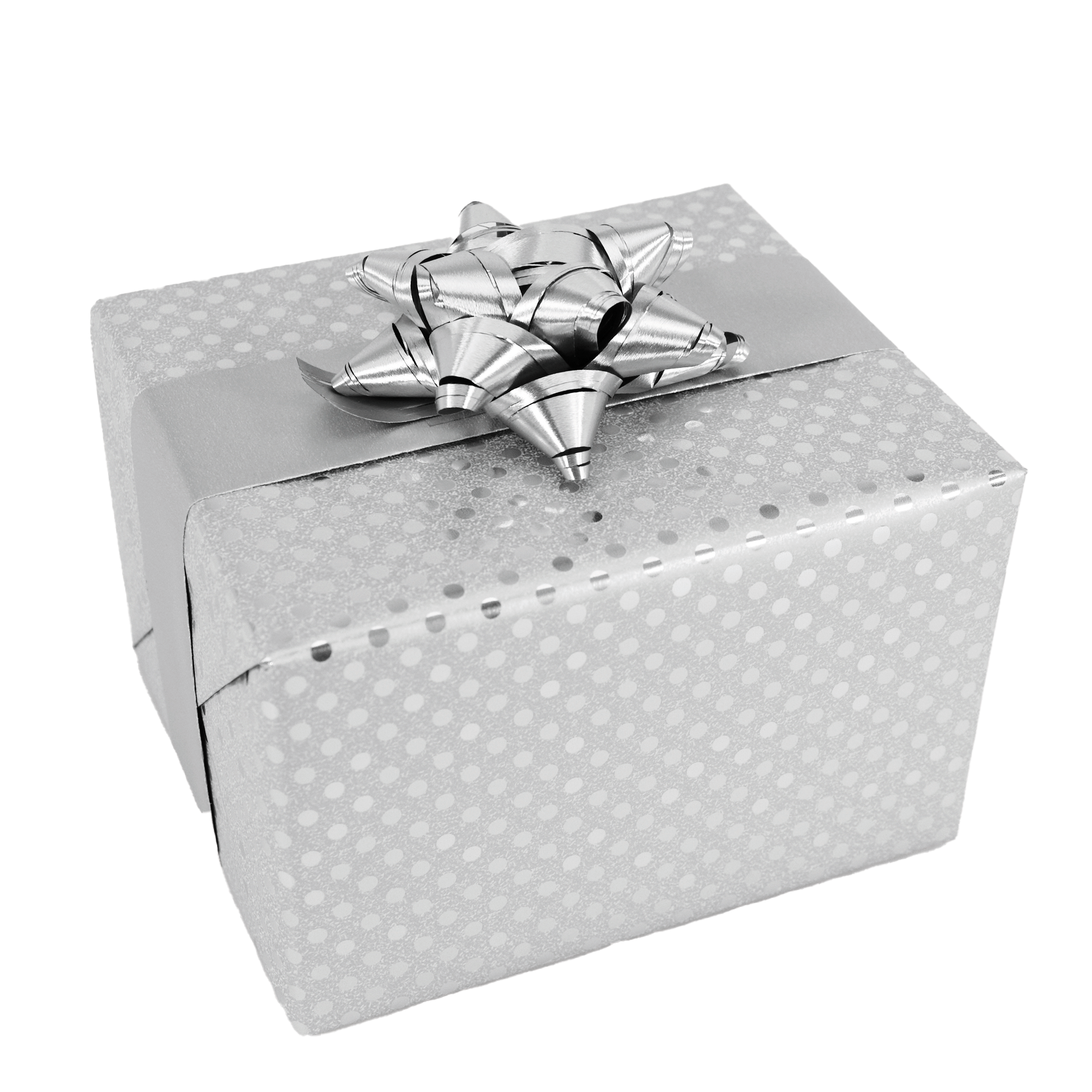 Metallic Dots Two-Sided Jewellers' Wrapping Paper