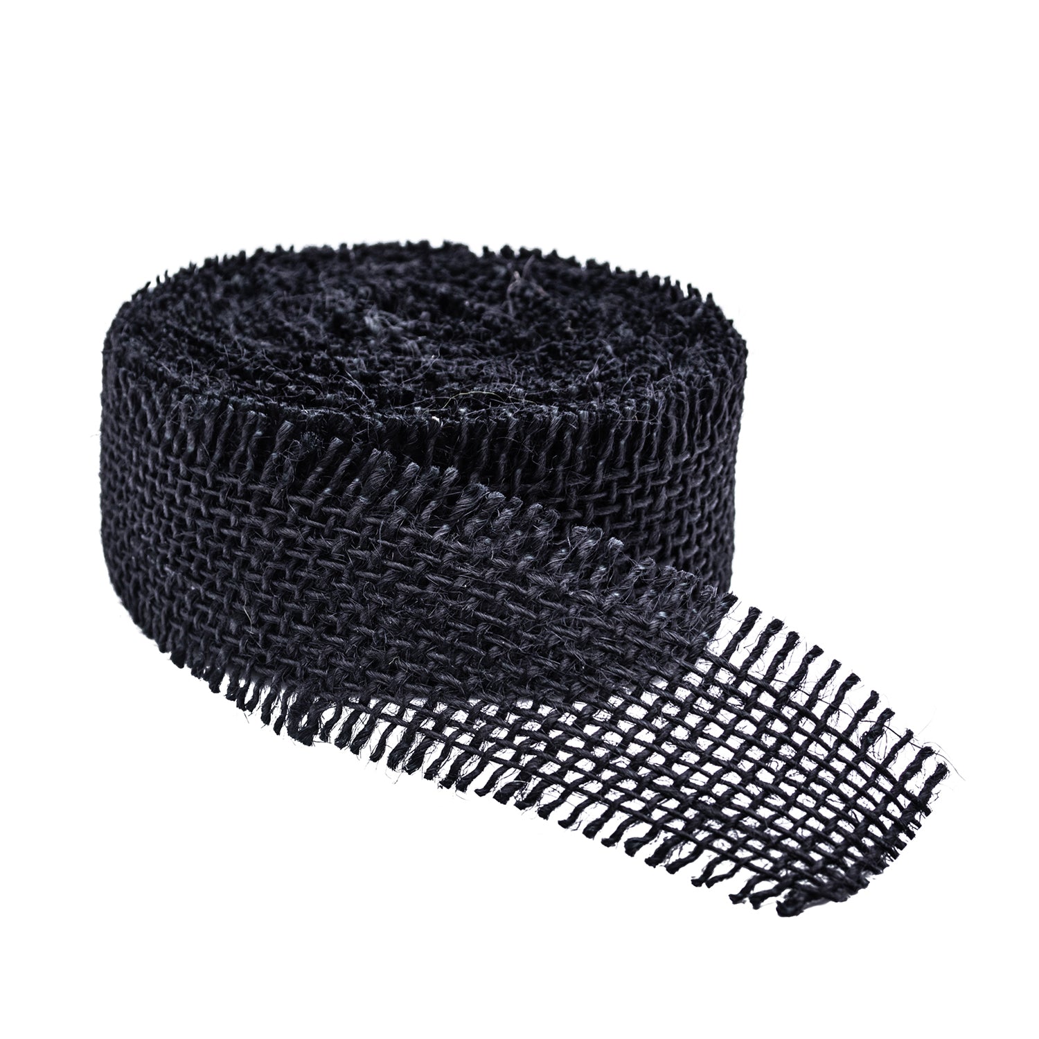 Jute Ribbon with Frayed Edge