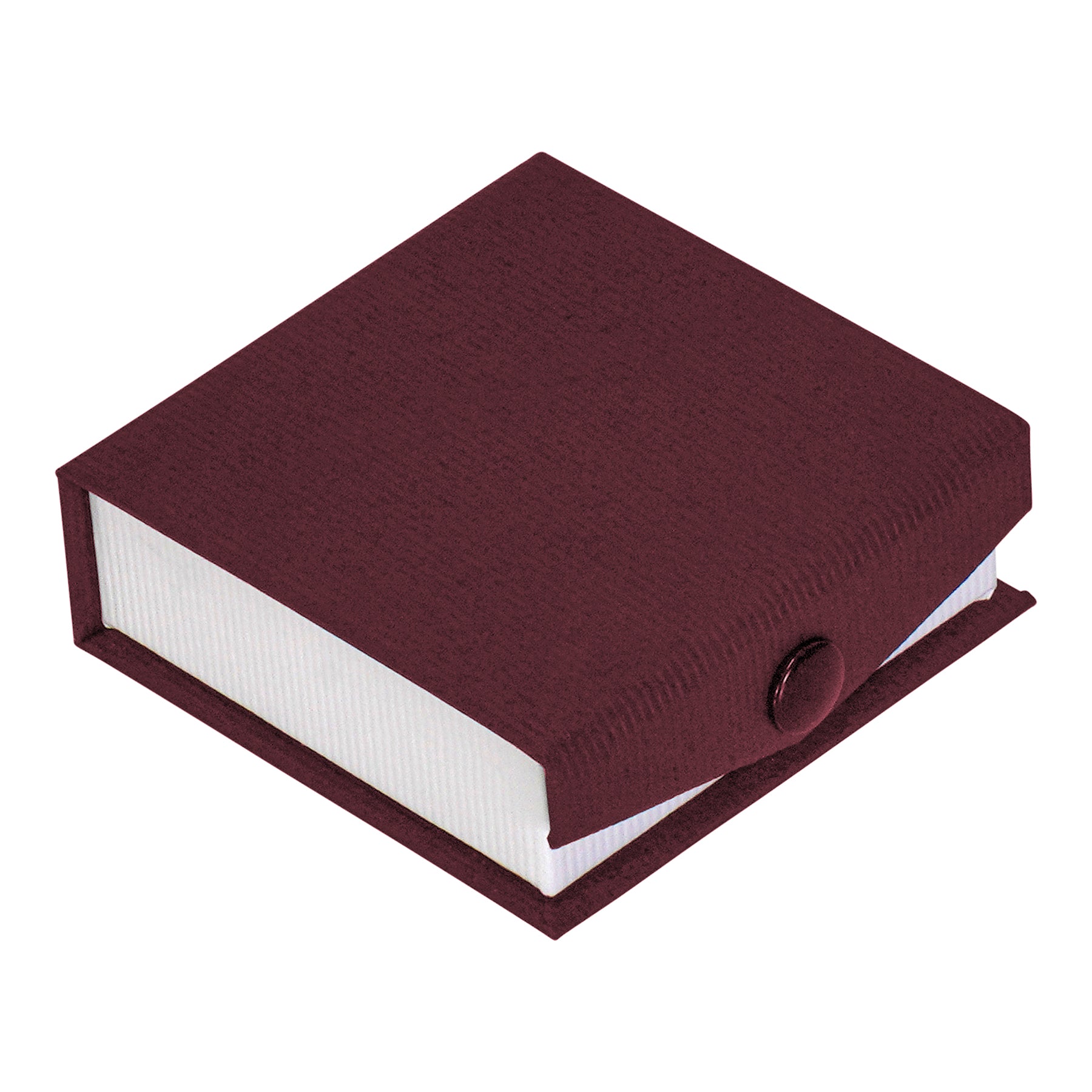 Textured Paper Covered Regular Pendant Box with White Insert