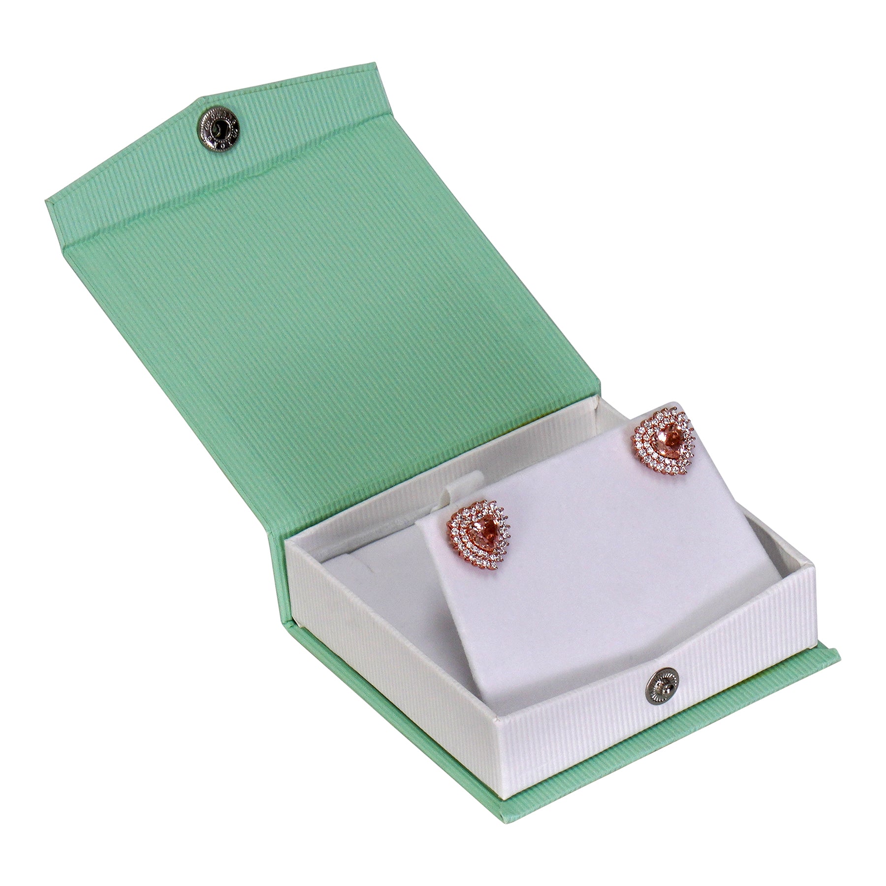 Textured Paper Covered Universal Box with White Insert