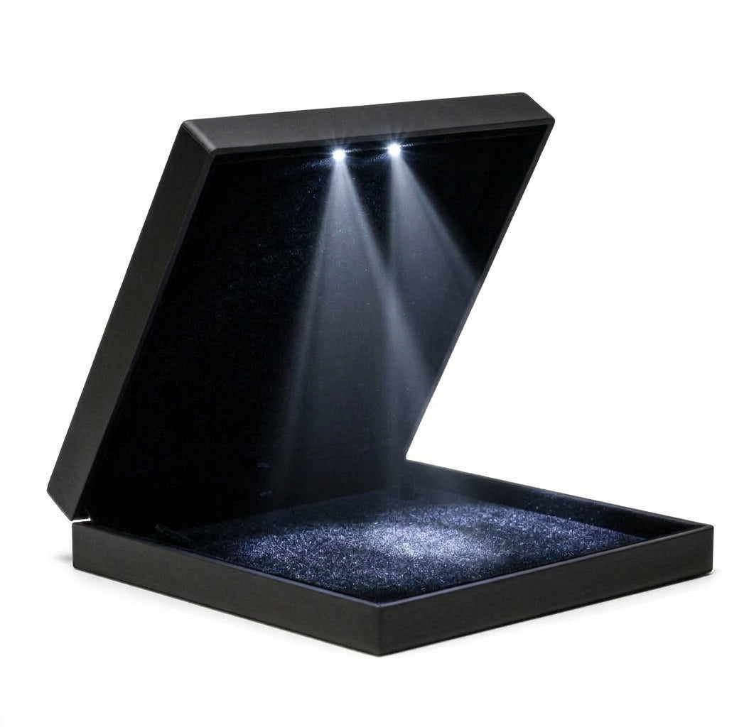 Large Necklace Box with Light