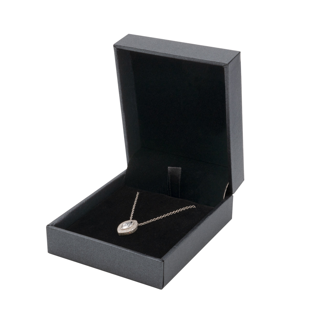 Siena Pendant Box with Suede Interior