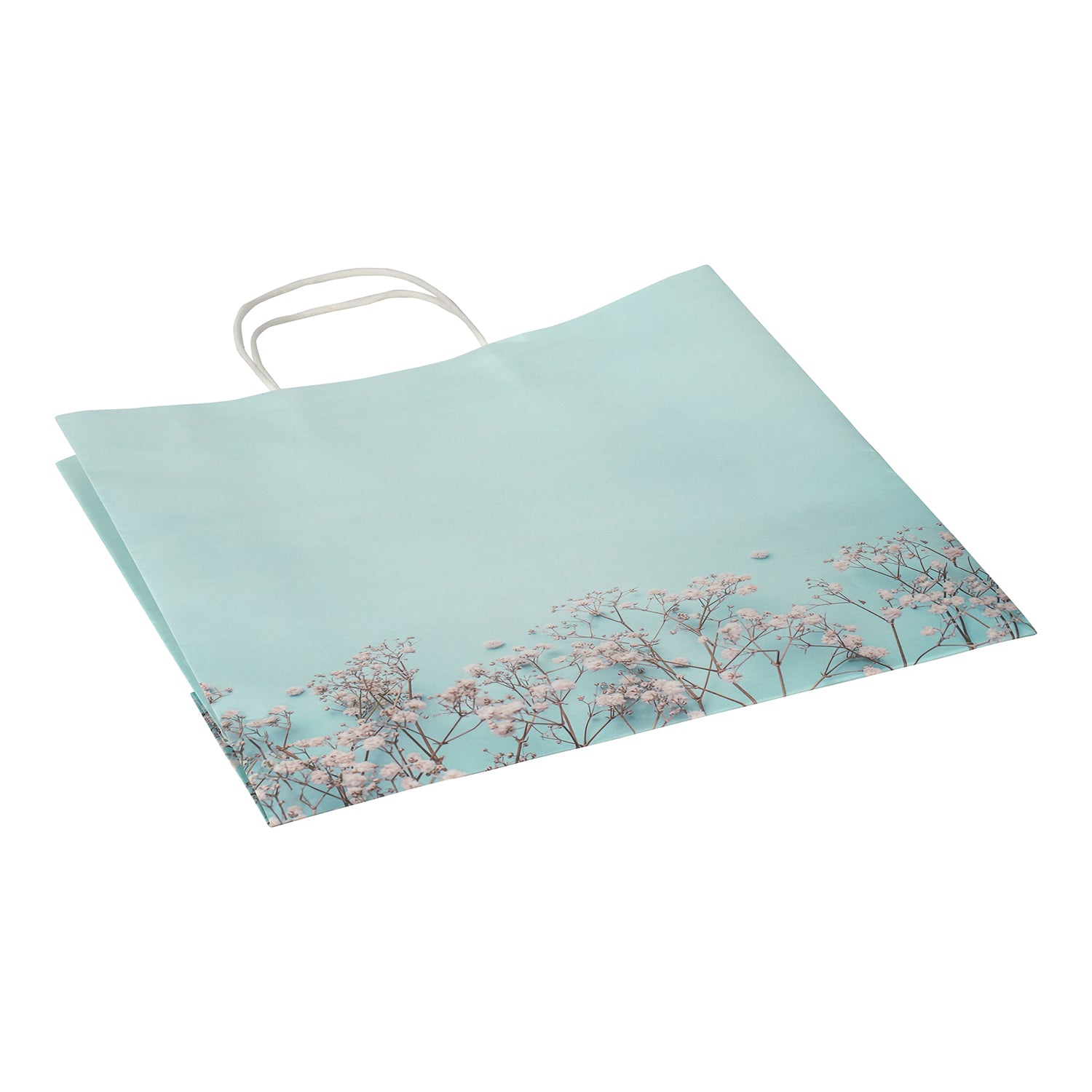Spring Printed Paper Shopping Bag