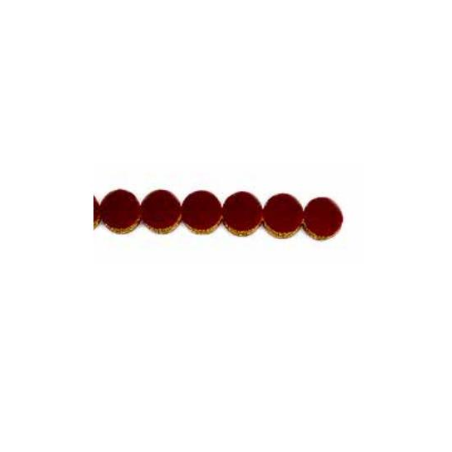 Red and Gold Ornamental Cord Ribbon