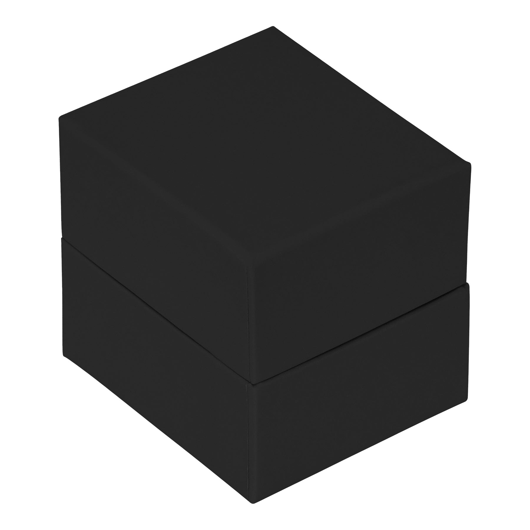 Suede Single Ring Box with Matching Two Piece Packer