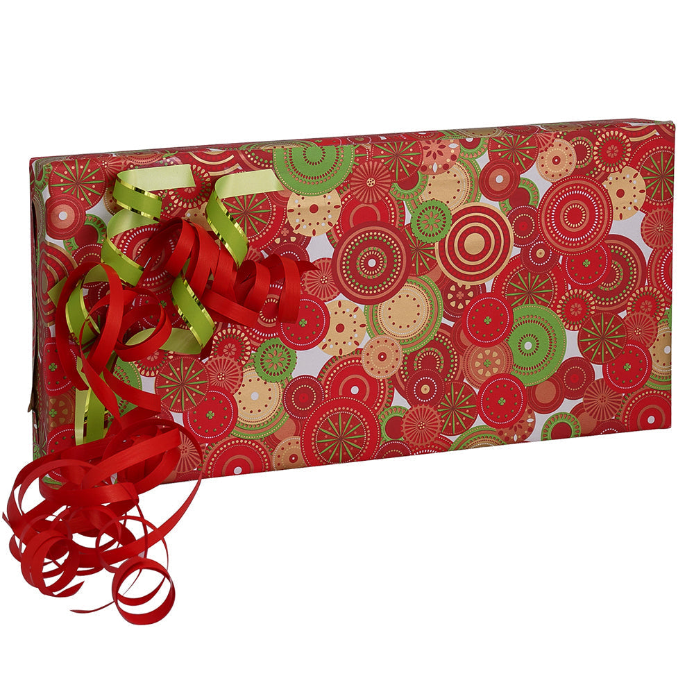 Xmas Circles Printed Wrapping Paper