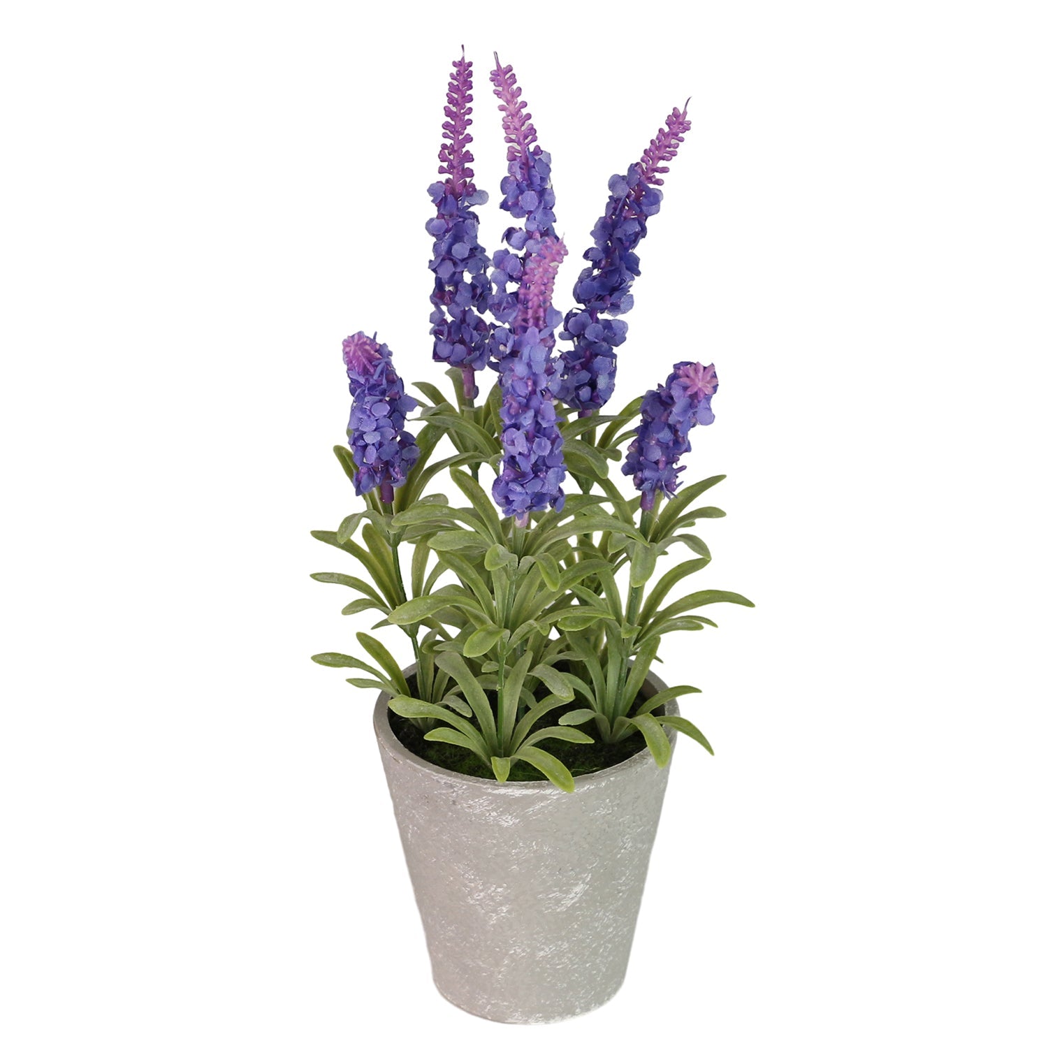 artificial lavender plant in pot Potted Lavender Plant Replica
