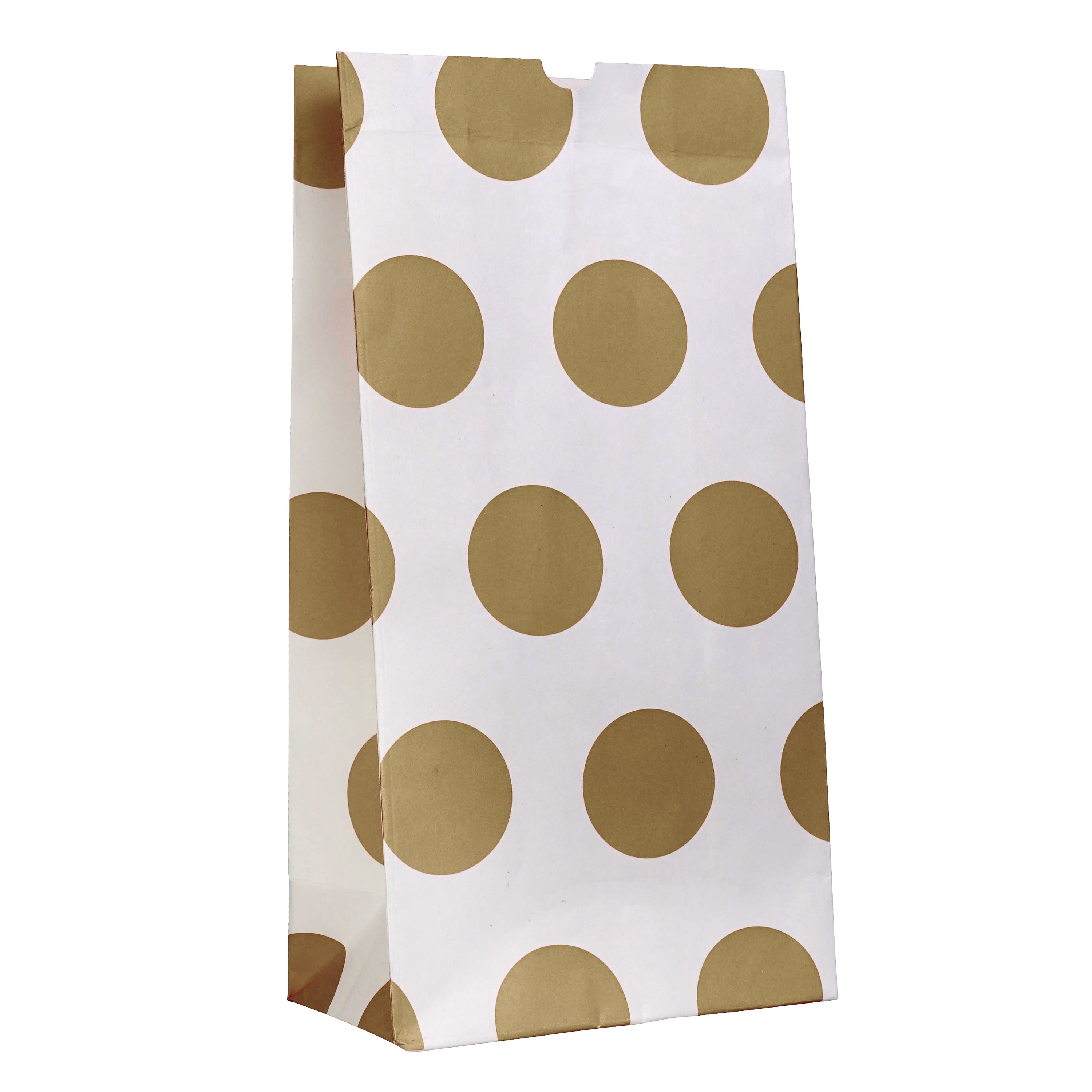 Stripes and Dots Printed Paper Candy Bags
