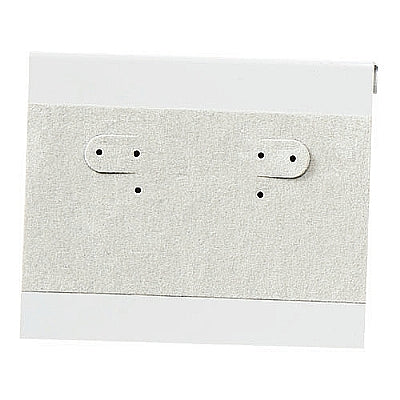 Flocked Velvet Pierced Earring Card