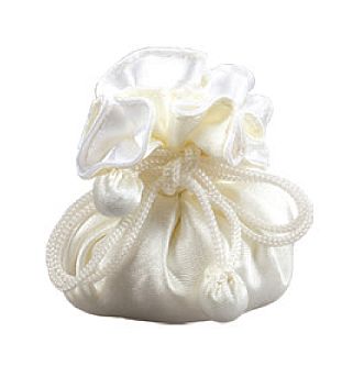 Drawstring Satin Pouch