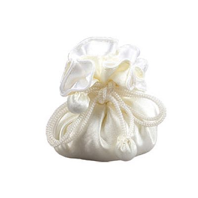 Drawstring Satin Pouch