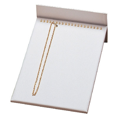 Leatherette Display for 15 Chains