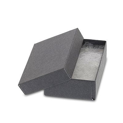 Cotton Filled Cardboard Earring-Pendant-Bracelet Box