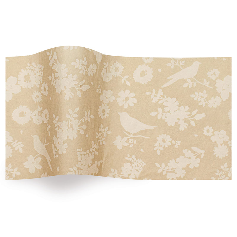 Backyard Blossoms Printed Tissue Paper