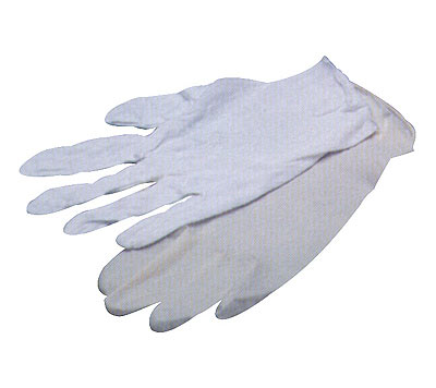 Cotton Gloves small (ladies) 12-bg