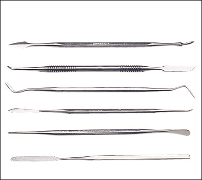 WAX CARVERS & SPATULAS SET OF 6