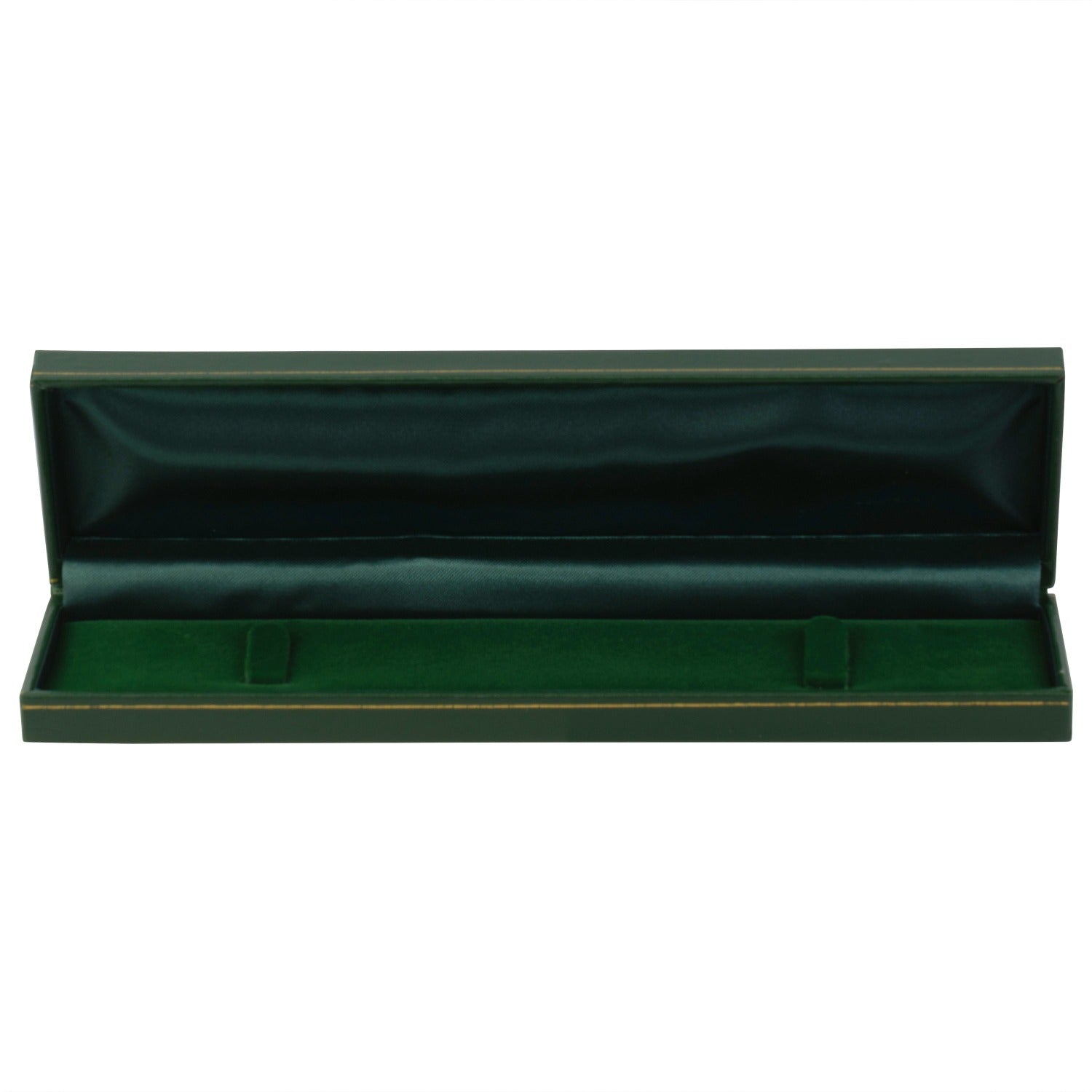 Paper Covered Bracelet Box with Gold Accent