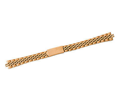 Woman's Watch Band-Adjustable Link-Yellow