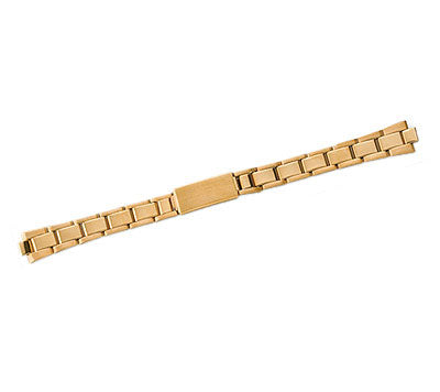 Woman's Watch Band-Adjustable Link-Yellow