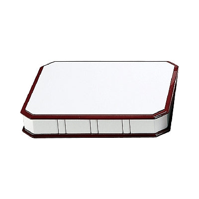 Leatherette and Wooden Jewelry Platform Display