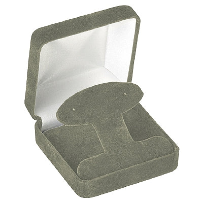 Velour French Clip Earring Box