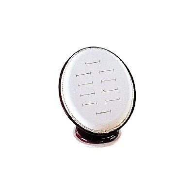 Leatherette & Wooden 10 Rings Display