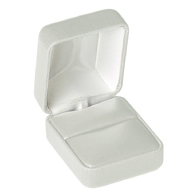Leatherette Single Ring Box with Matching Leather Feel Inserts
