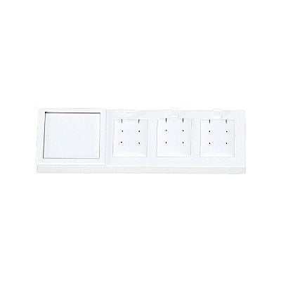 Leatherette Display Tray Insert - Three Earrings or Pendants