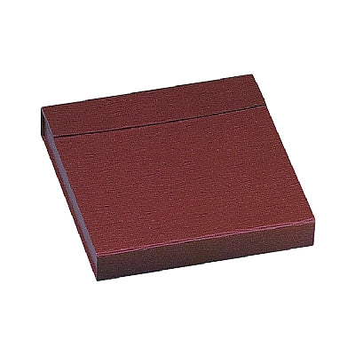 Textured Leatherette Pearl Box with Magnetic Closure and White Insert