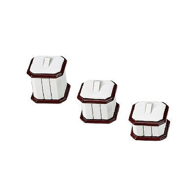 Leatherette & Wooden Ring Displays