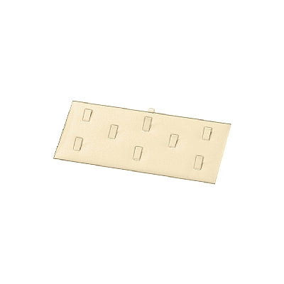 Leatherette & Wooden Display Tray Insert - 8 Rings
