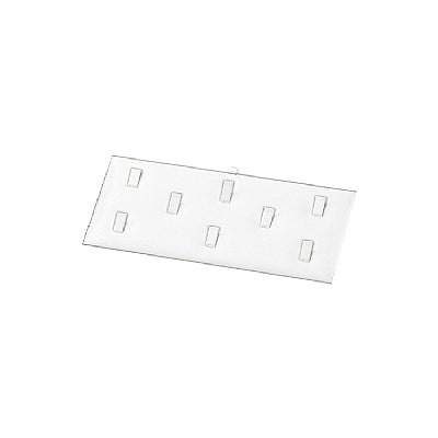 Leatherette & Wooden Display Tray Insert - 8 Rings