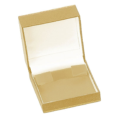 Leatherette Bangle Box with Matching Insert and White Window