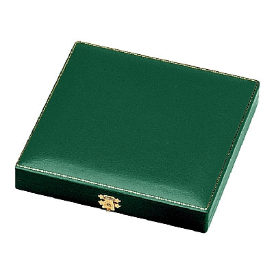 Antique Look Leatherette Pearl Box with Satin Inner Lid
