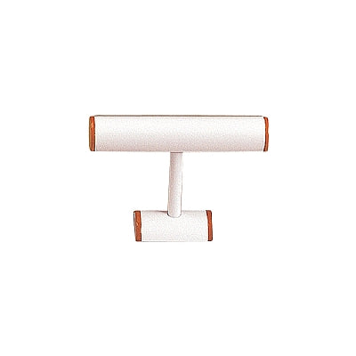 Leatherette and Wooden Bangle T-Bar Display