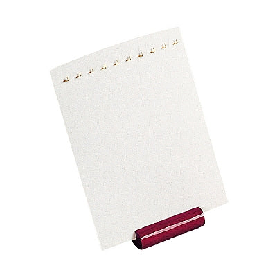 Leatherette and Wooden Chain Jewelry Display