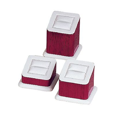 Leatherette & Wooden Ring Displays