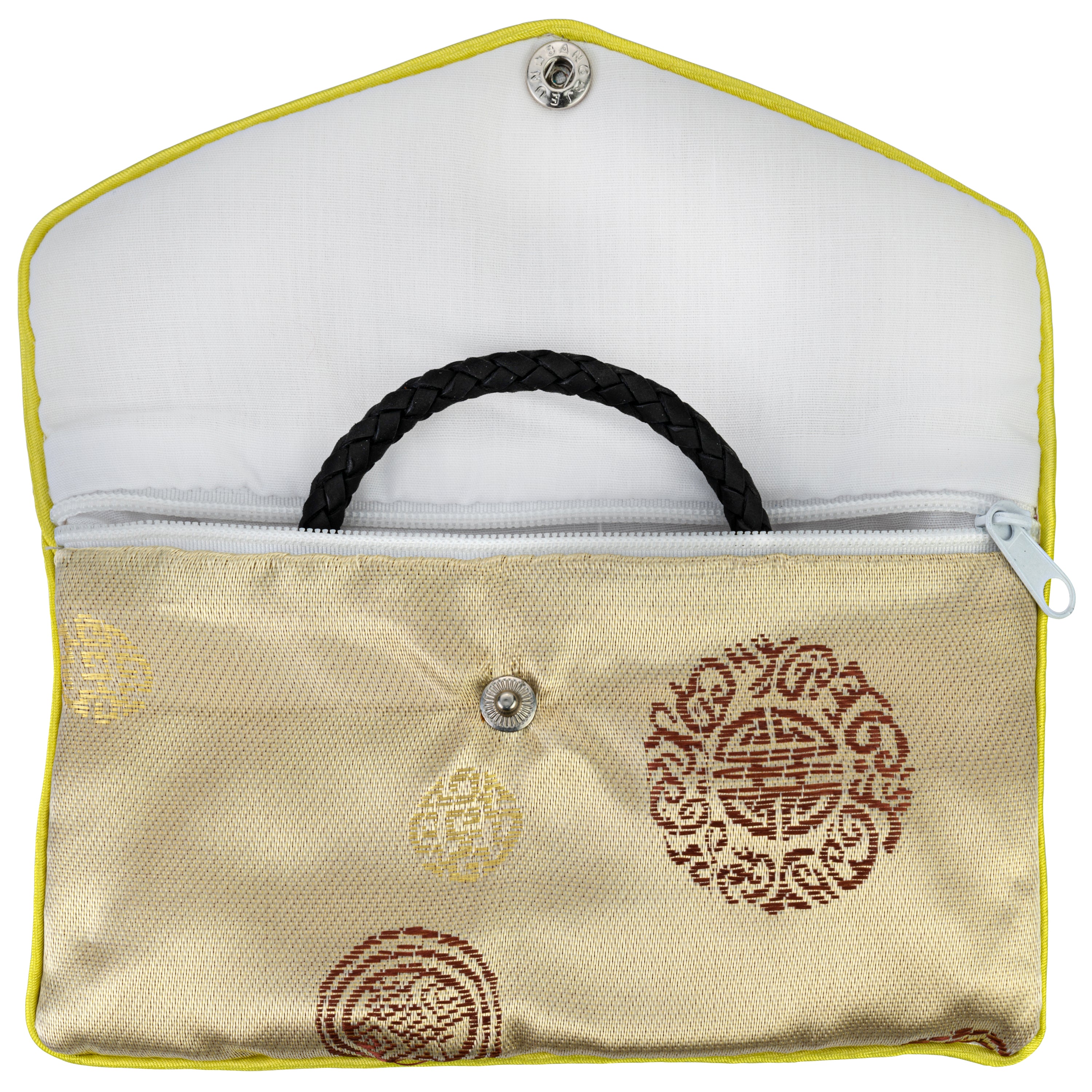 Assorted Printed Chinese Brocade Pouch