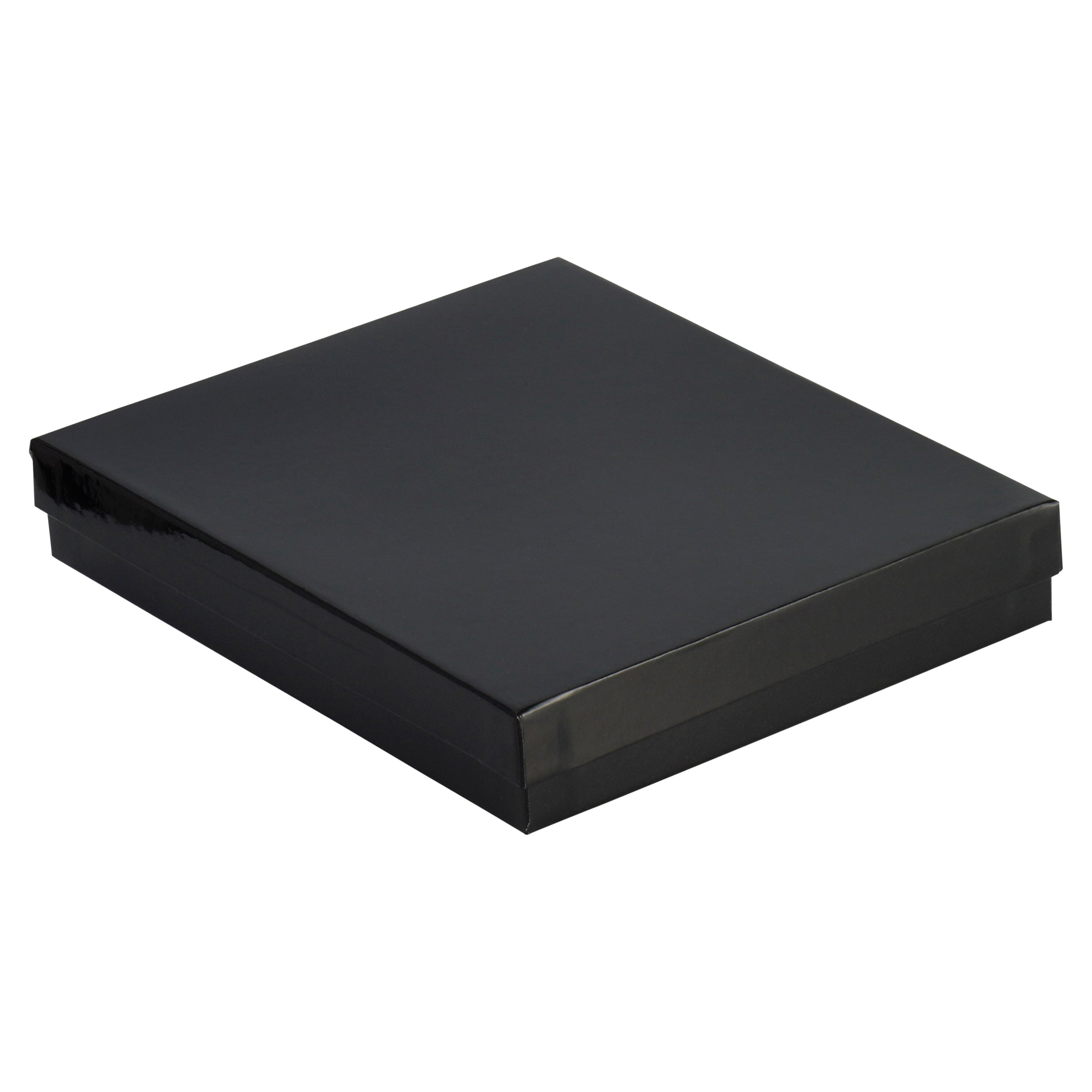 Black Gloss Cotton Filled Cardboard Boxes