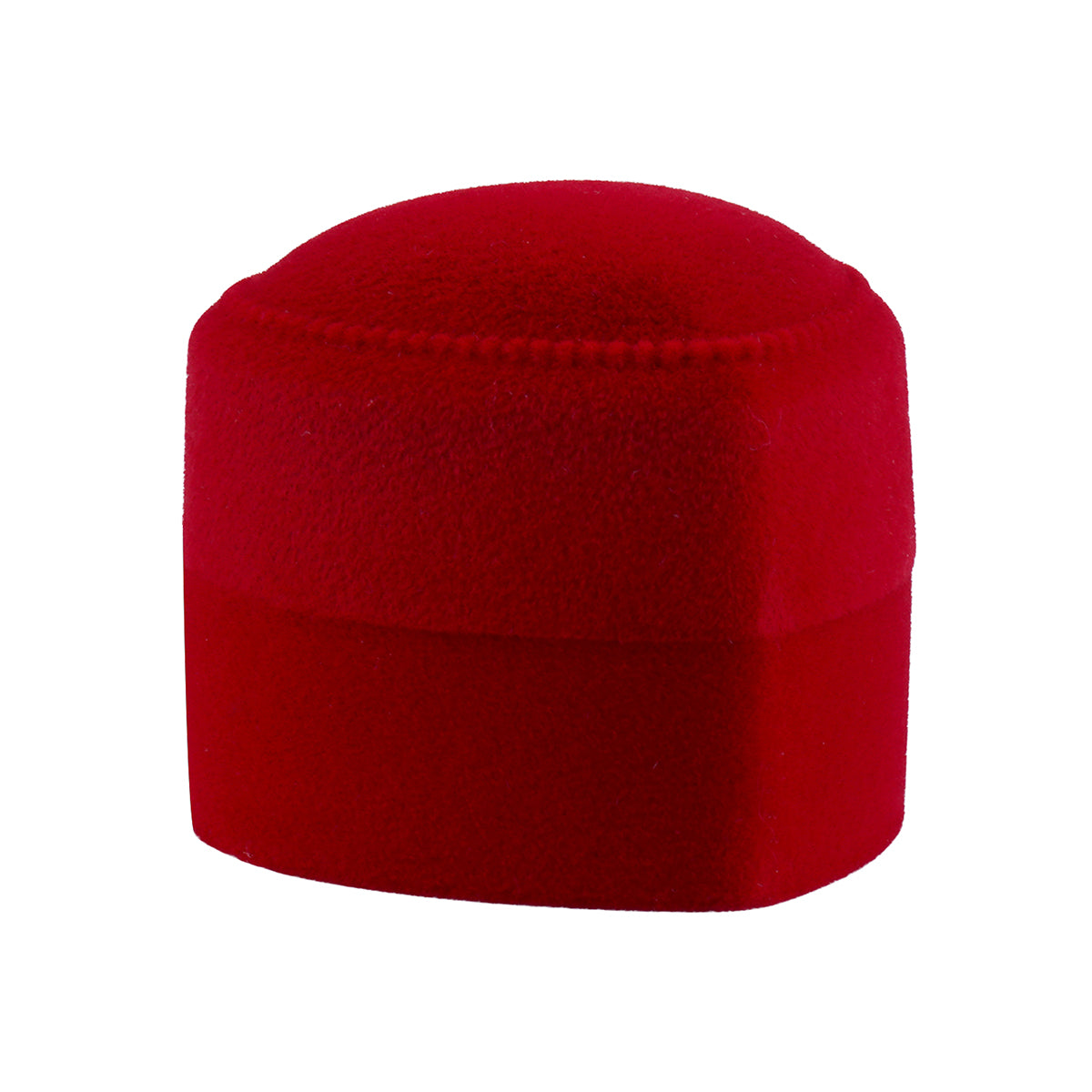 Suede Heart Ring Box with LED Light