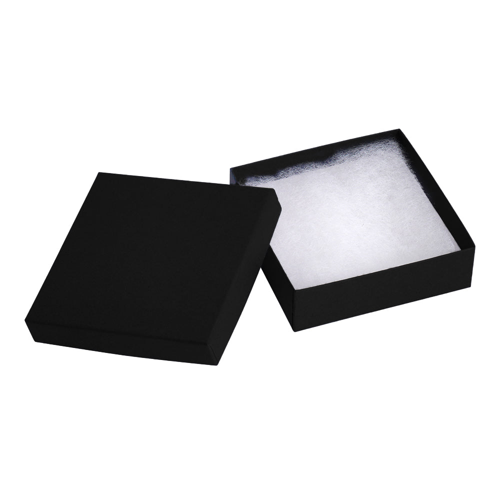 Black Gloss Cotton Filled Cardboard Boxes