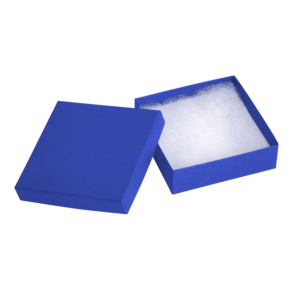 Cotton Filled Cardboard Earring-Pendant-Bracelet Box