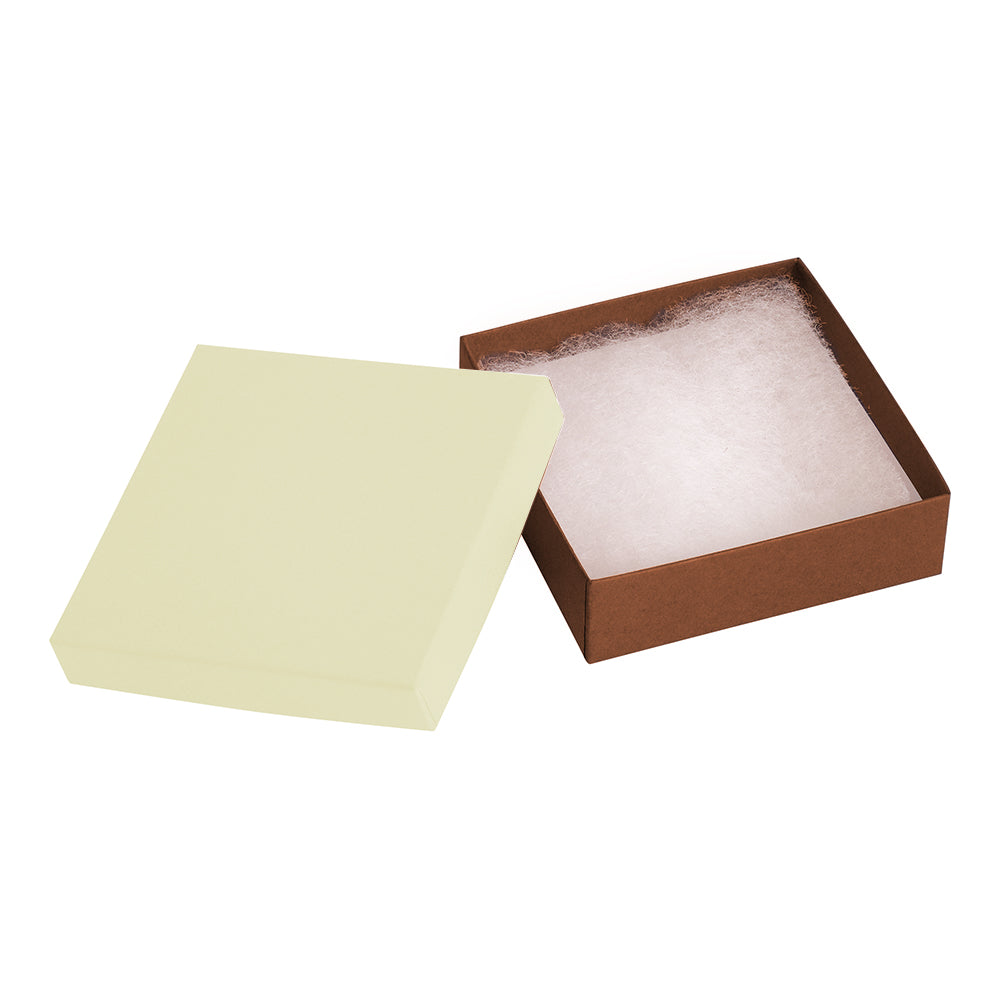 Cotton Filled Cardboard Earring-Pendant-Bracelet Box