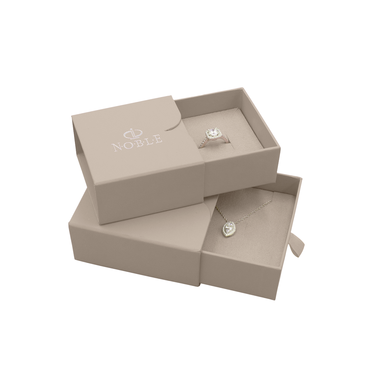 Edina Collection - Matte Multi-Insert Slide Drawer Box