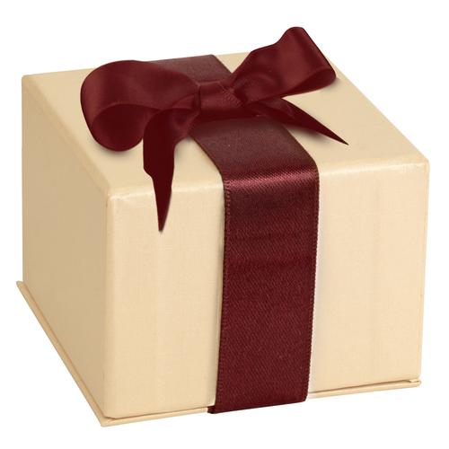 Leatherette Collar Watch Box Leatherette Interior with Ribboned Packer